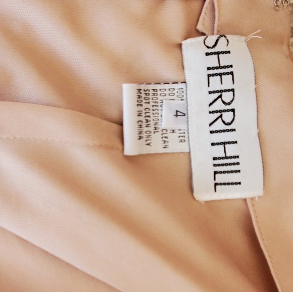 Sherri hill white/nude lace strapless cocktail dress - Picture 10 of 10